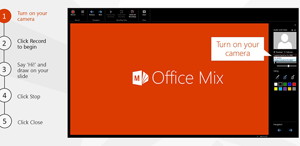 powerpoint office mix