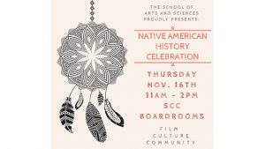 A Celebration of Native American Heritage @ Greenfelder-Denlinger Boardrooms, Student Community Center