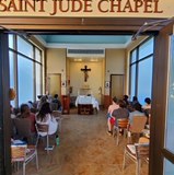 Mass at Saint Jude Chapel_Super Bowl Sunday