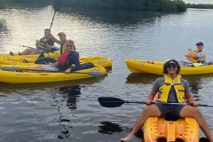 Guys in their kayaks