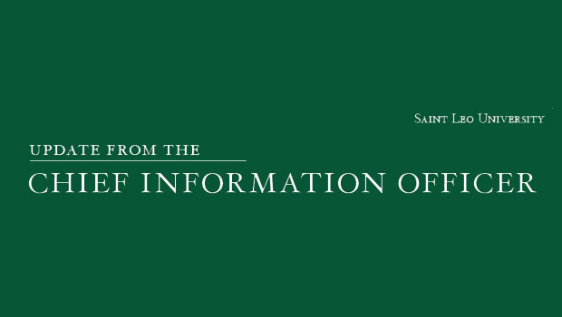 Update from the Chief Information Officer