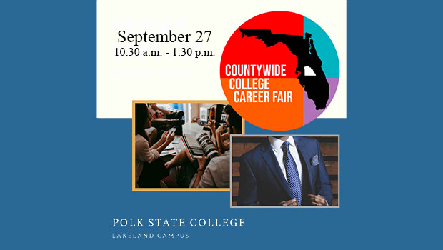 Saint Leo participating in Polk County College Career Fair on September 27