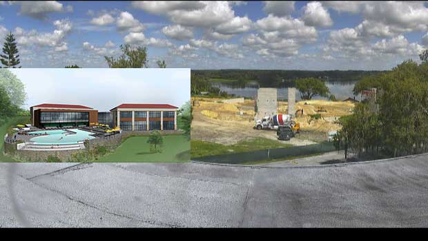 Video feed shows progress on bond-funded Wellness Center