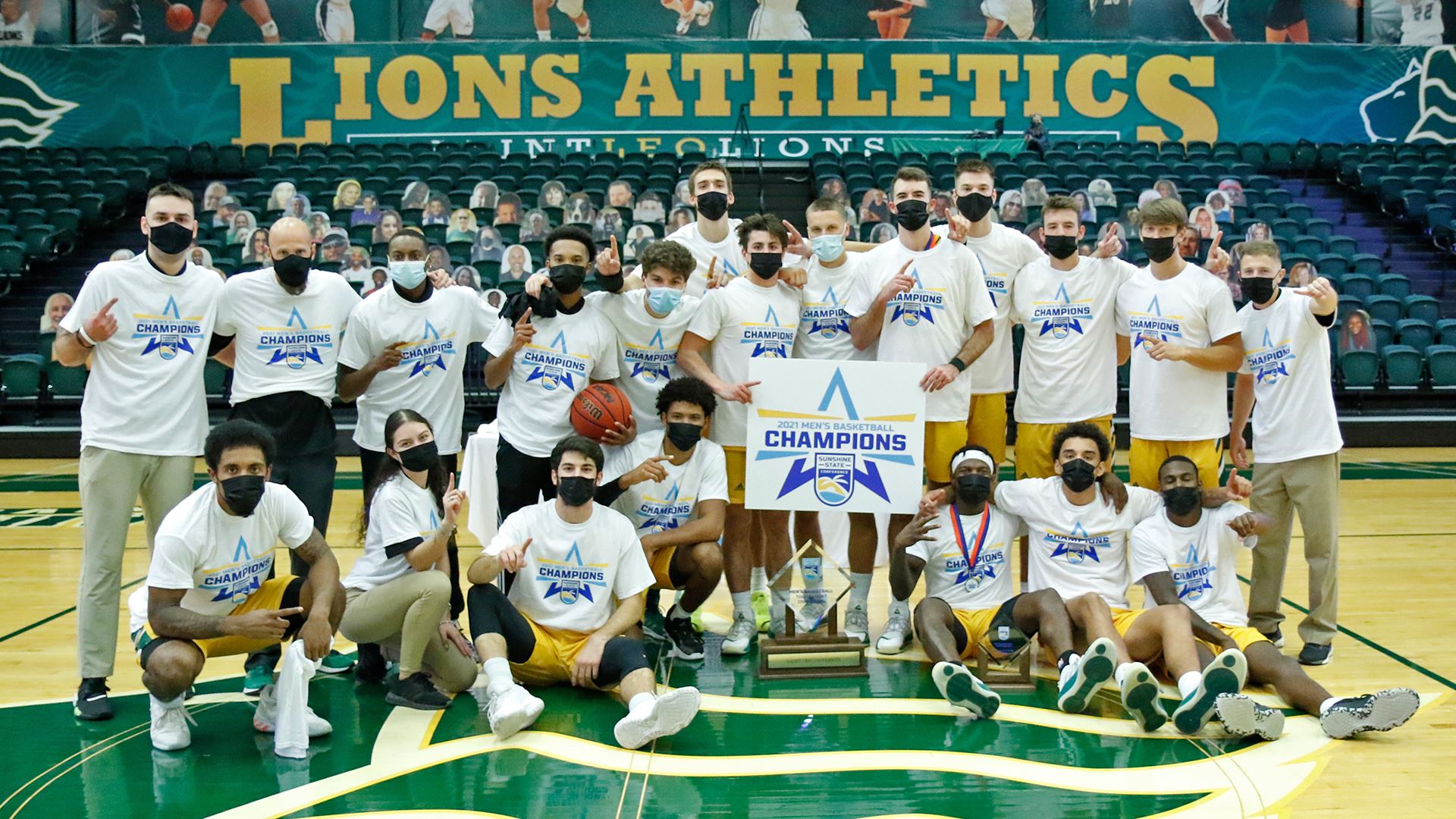 Men’s basketball wins Sunshine State Conference Tournament title